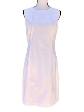 Tahari White Sheath Dress